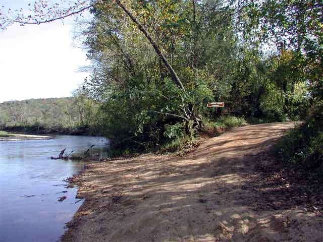 Shawnee Creek Landing Has Restroom Half Way From Eminence To Two Rivers