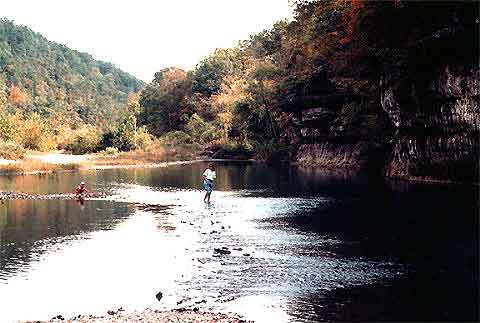 Bluff Above Ratliff Ford (Barn Hollow & Bear Cave Just Below Bluff)