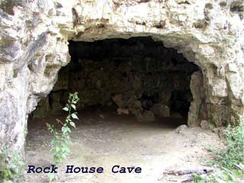 Entrance Rock House Cave
