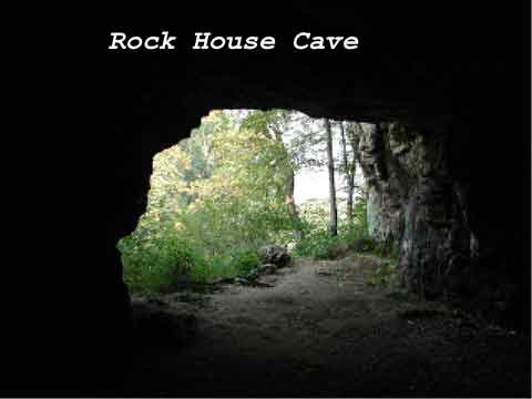 Rock House Cave Looking Downstream