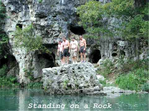 Standing On A Rock