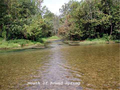 Mouth of Round Spring