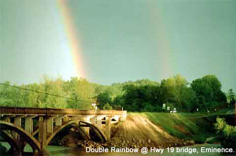 Hwy 19 Bridge & Double Rainbow